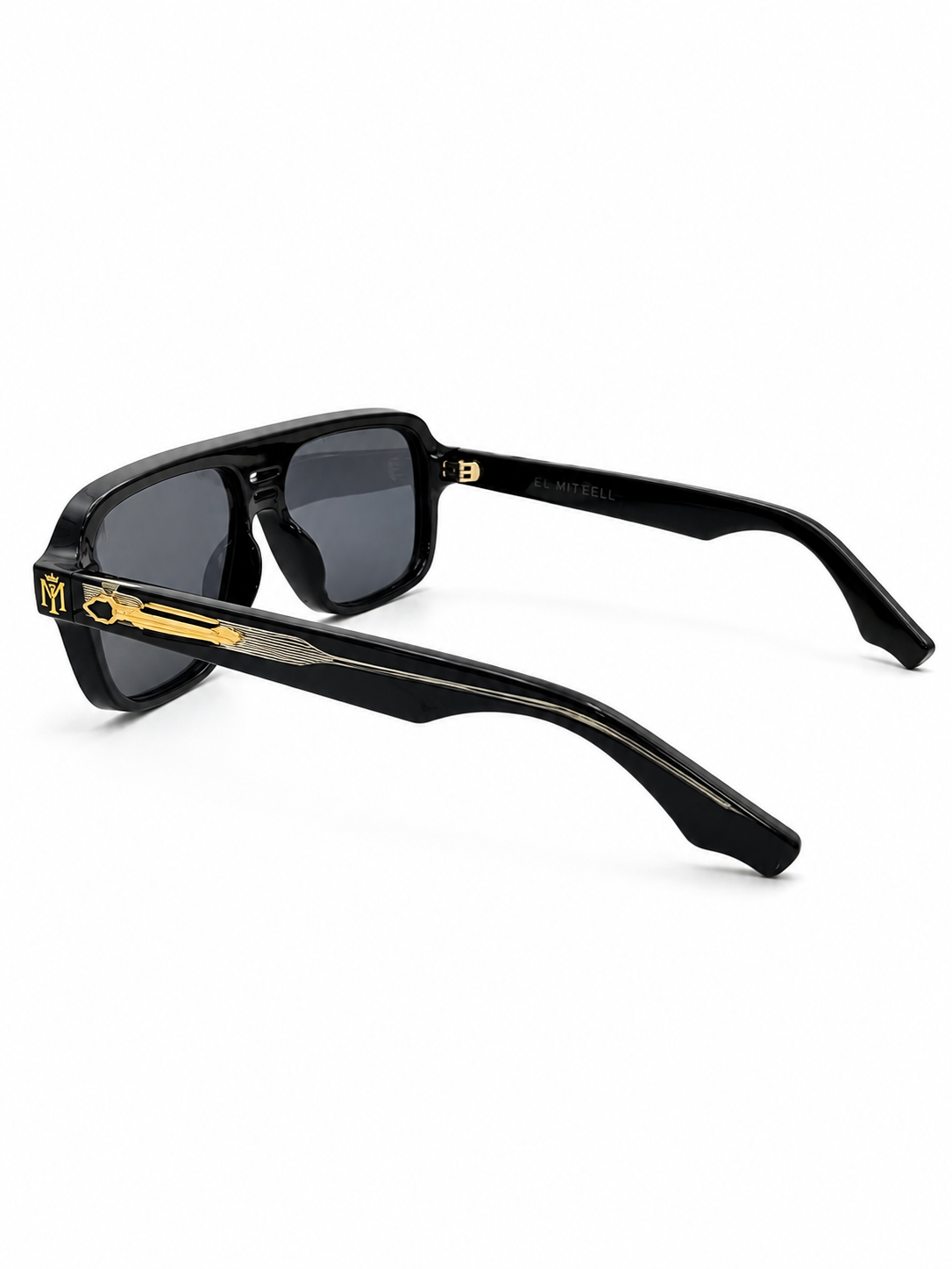 EL MIITTEELL Premium Polarized Sunglasses – Black | UV400 Protection
