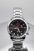 EL MIITTEELL Elite Chronograph – Stainless Steel Black Dial