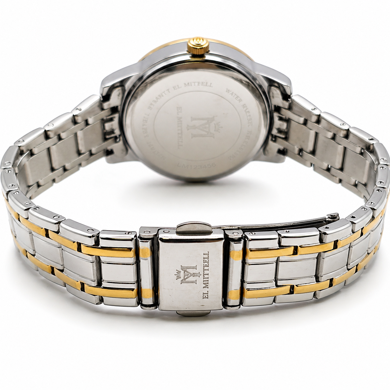 EL MIITTEELL Women’s Classic Gold Watch – Luxury Steel Edition